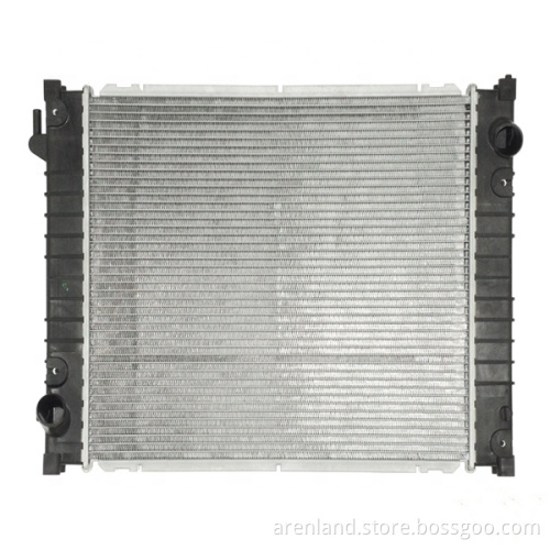 Aluminum plastic brazed spare parts car cooler radiator